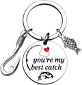 Fishing Keychain Youre My Best Catch - Personalized Fishing Gift