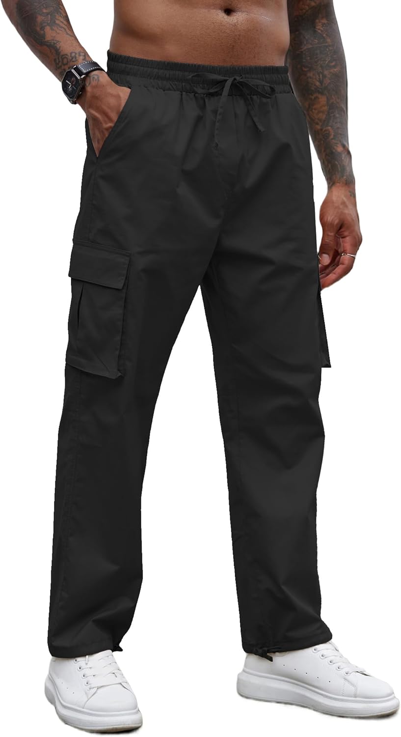 COOFANDY Men's Casual Cargo Pants for Comfort and Style