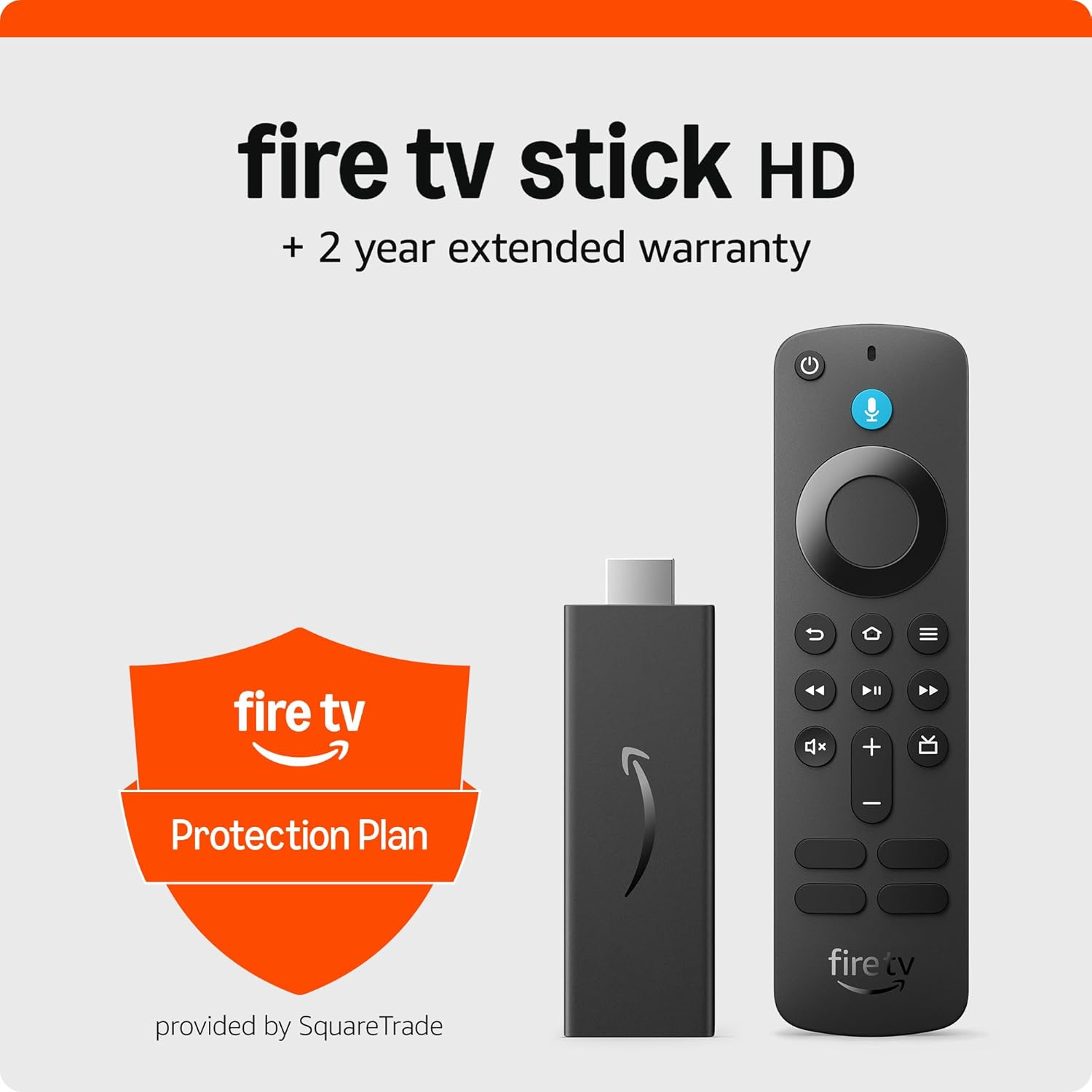 Fire TV Stick HD + 2-Year Warranty