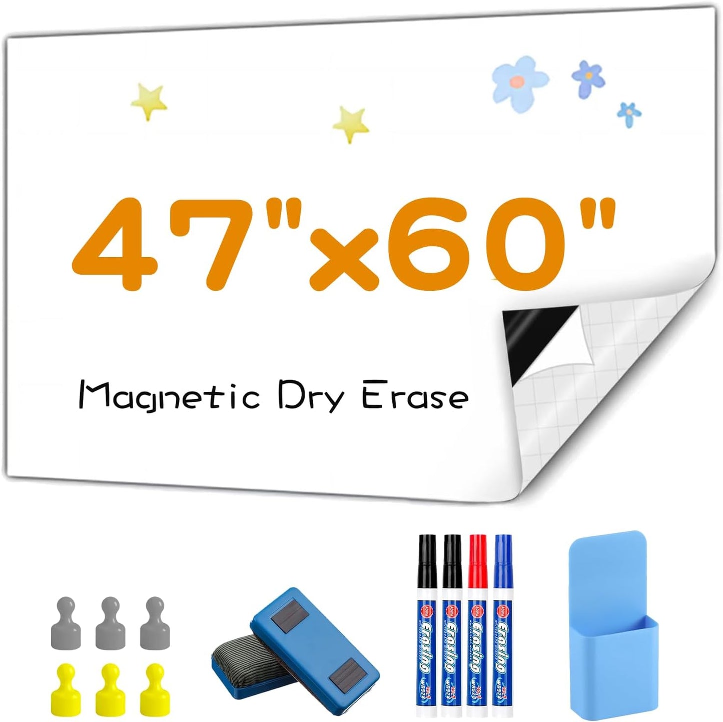 Magnetic Dry Erase Adhesive Whiteboard Paper for Versatile Use