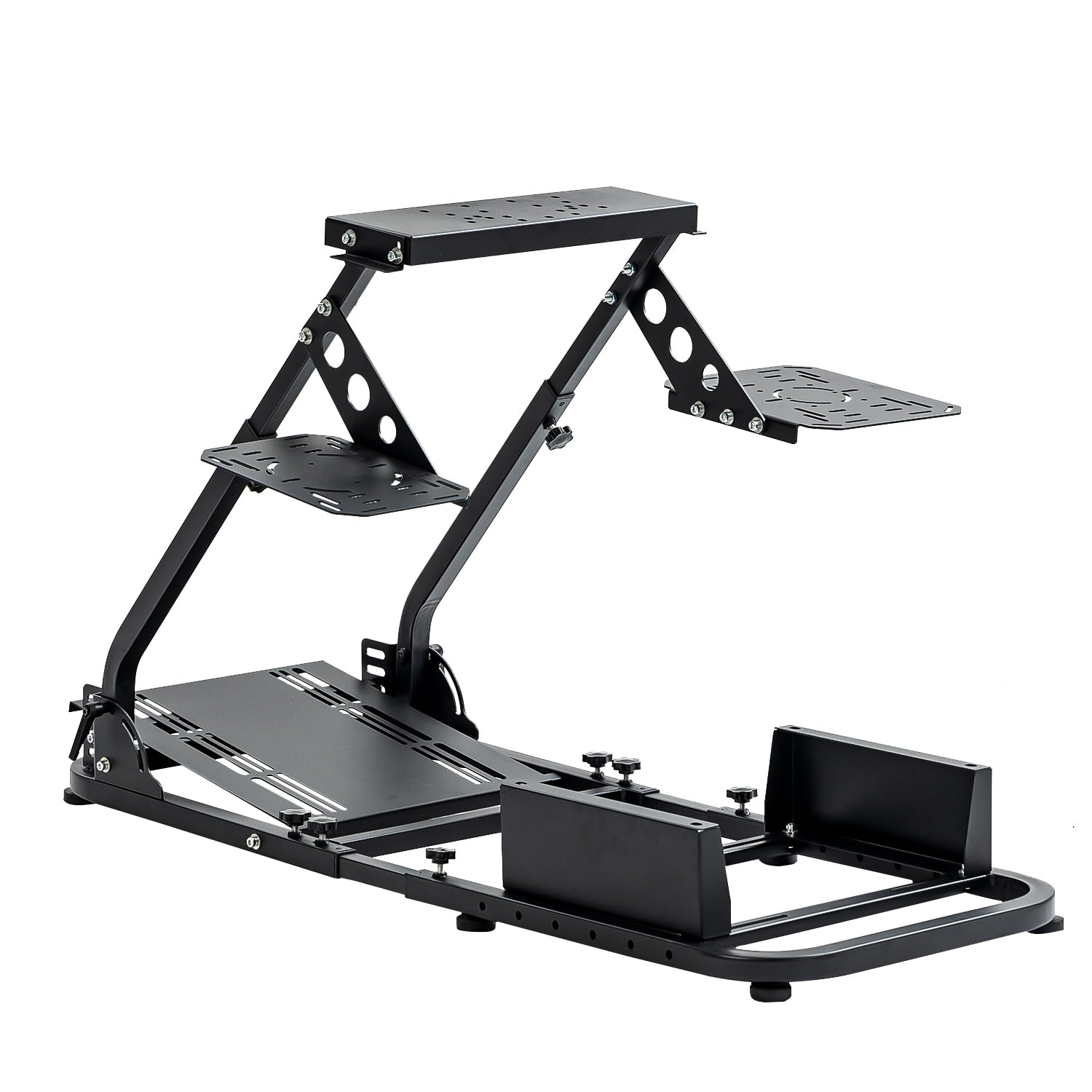 Versatile Flight Sim Stand Pro for Logitech and Thrustmaster Wheels