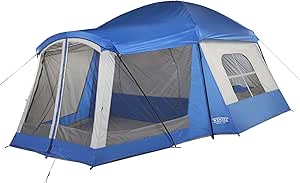 Wenzel Klondike 8 Person Tent with Convertible Screen Room