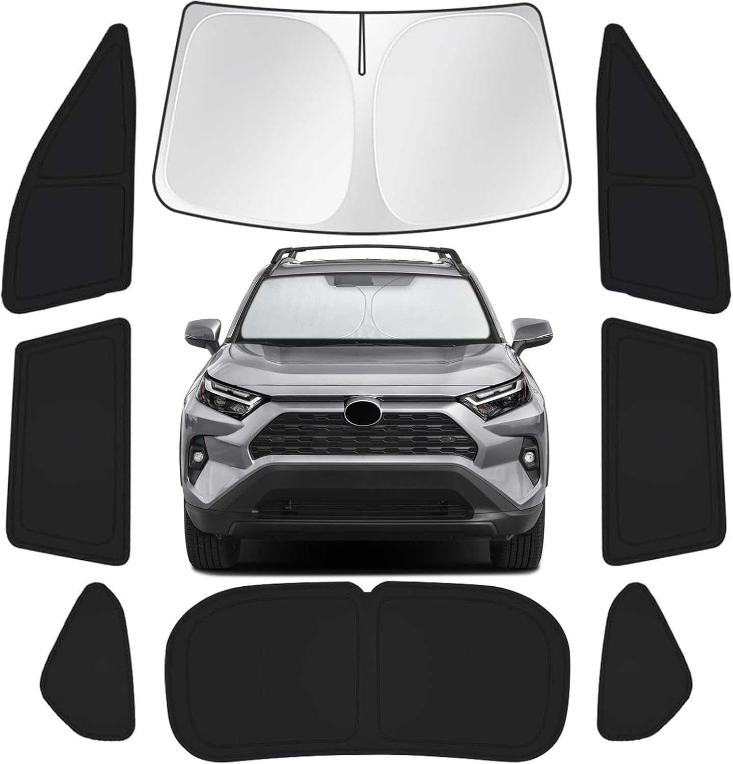 Custom-Fit Car Window Shades for Toyota RAV4 2019-2025