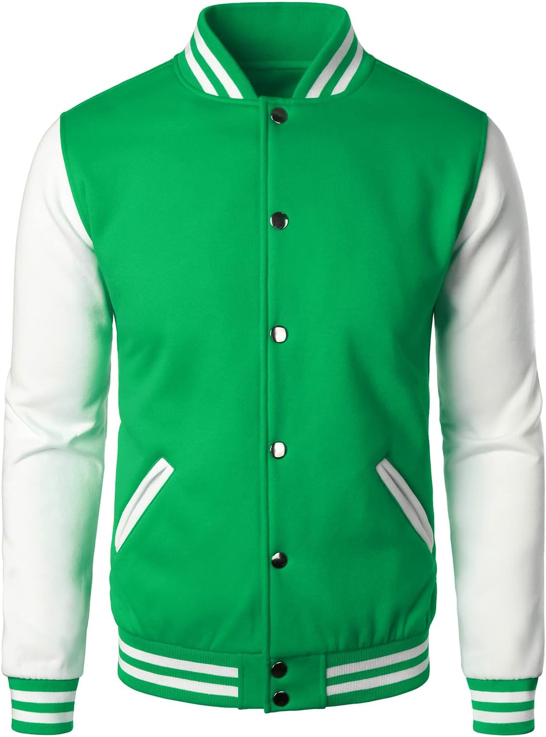 Varsity Baseball Jacket for Men - Stylish Letterman Design