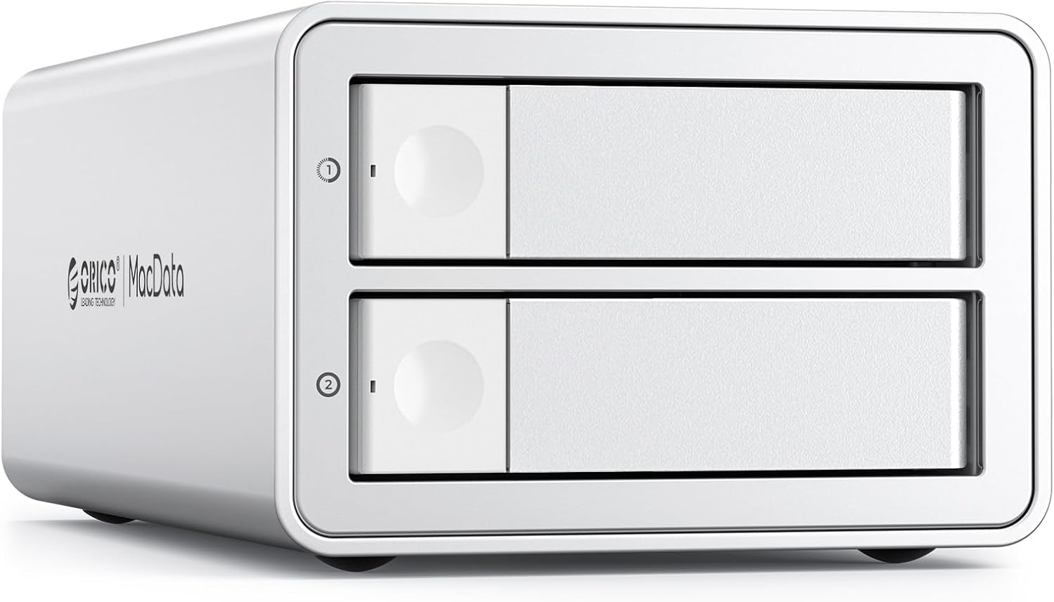 ORICO 2 Bay RAID Enclosure - 44TB Capacity