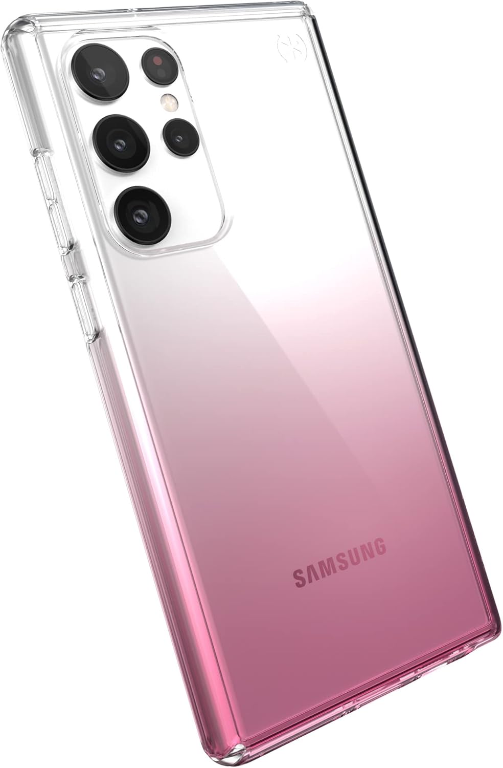 Speck Products Presidio Perfect Clear Ombre Case for Galaxy S22 Ultra