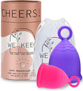 12-Hour Comfort Menstrual Cup - Eco-Friendly & Safe Silicone~