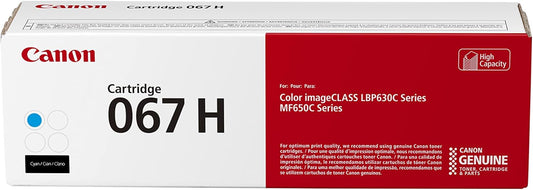 Canon Genuine 067 Cyan Toner Cartridge for High-Quality Prints