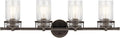 Kichler Brinley 32.25in Vanity Light: Stylish Farmhouse Design