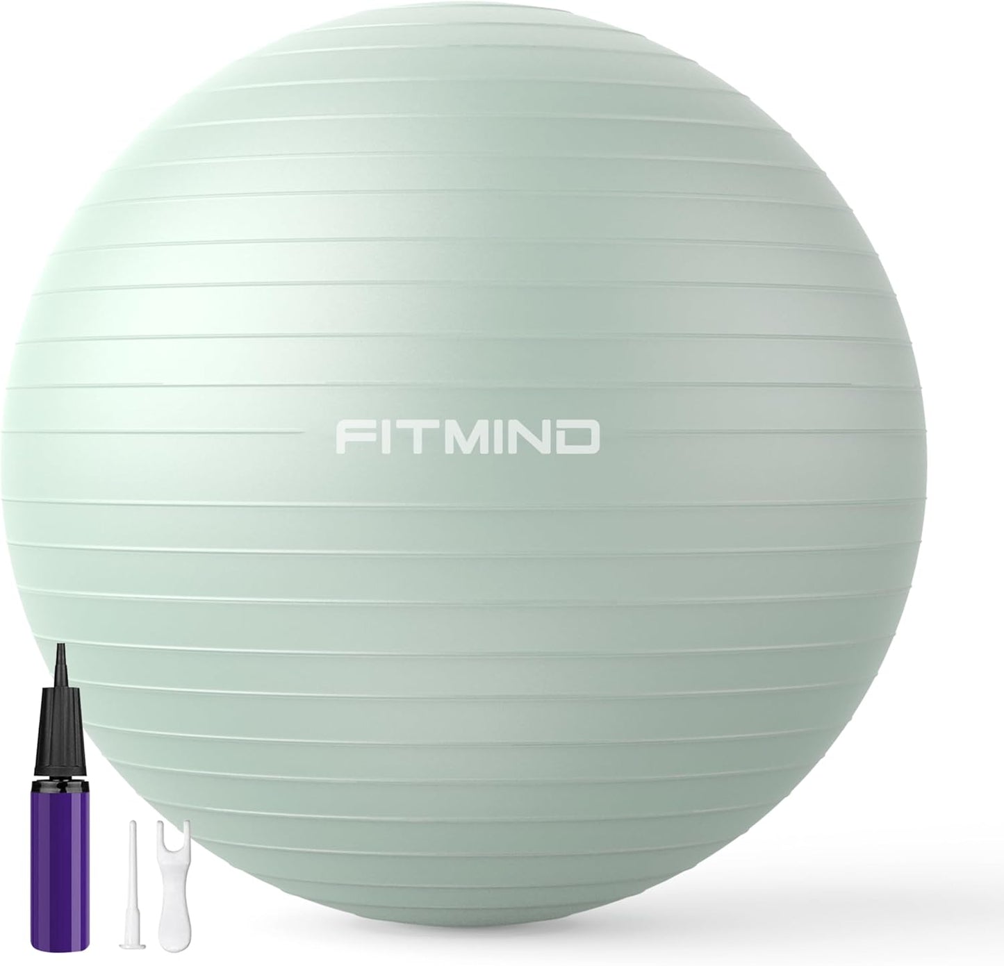 FITMIND Anti-Burst Yoga Ball Set - Stability & Support