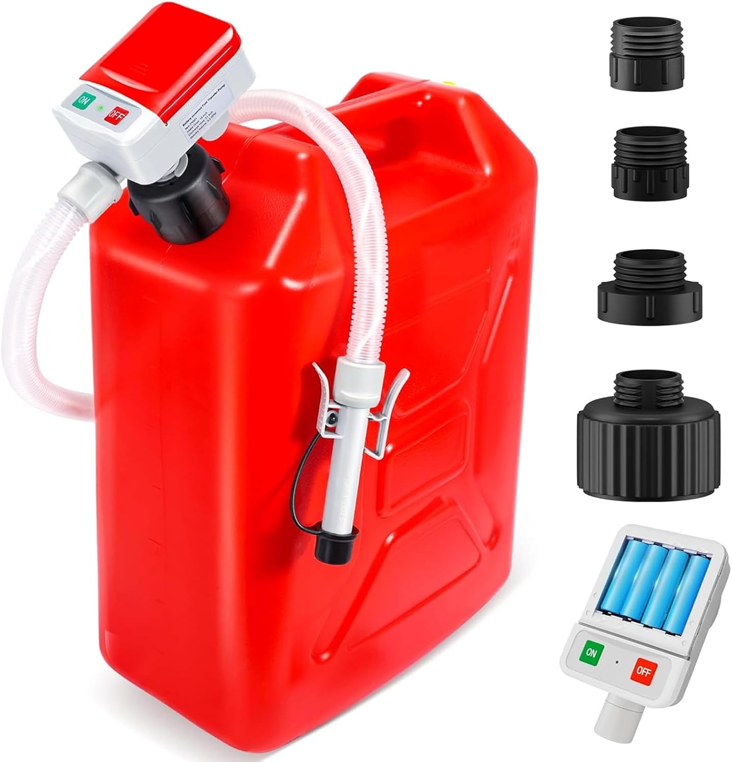 Automatic Fuel Transfer Pump with Auto-Stop for Efficient Refueling