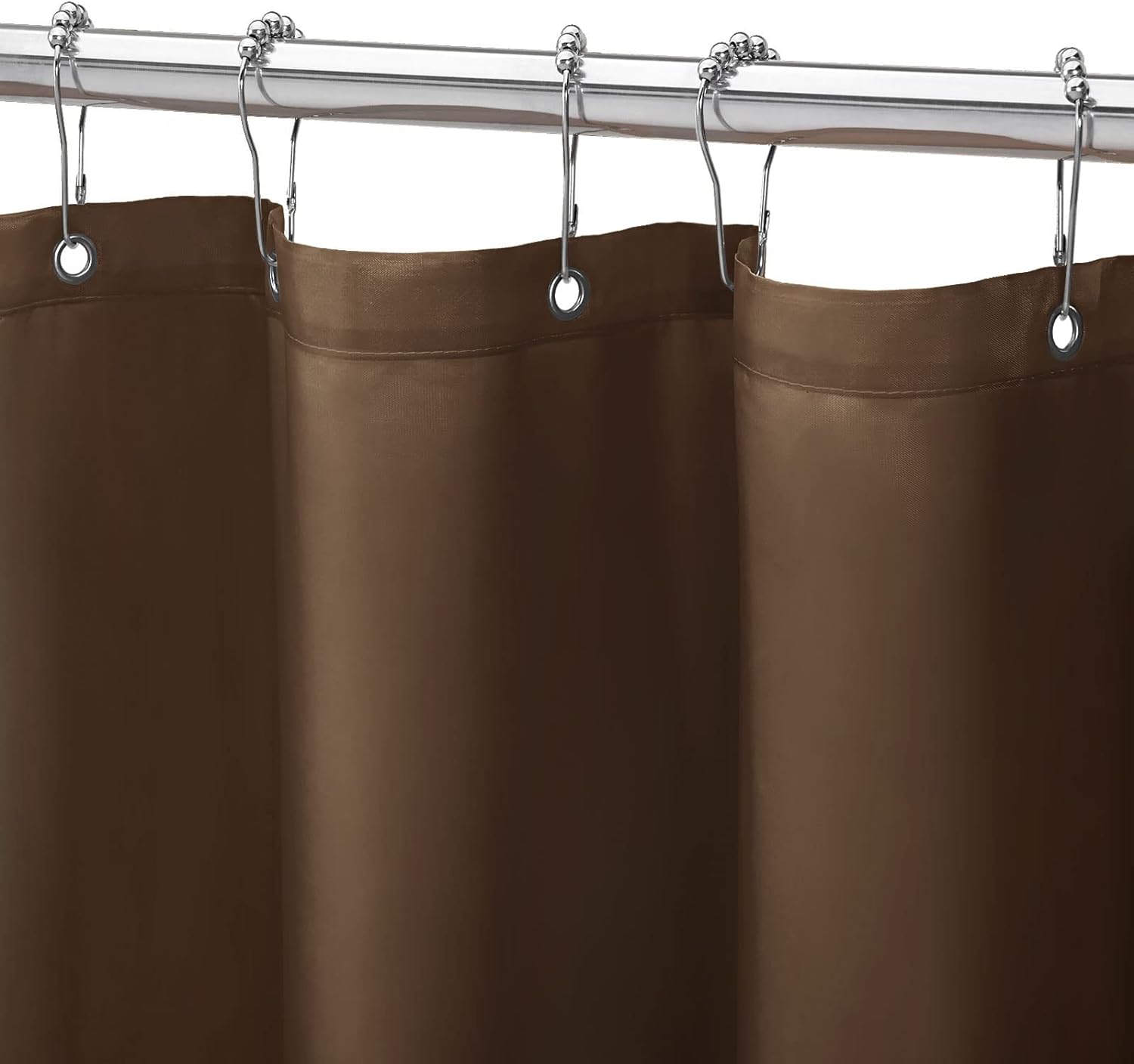 Waterproof 72x72 Fabric Shower Curtain - Hotel Quality