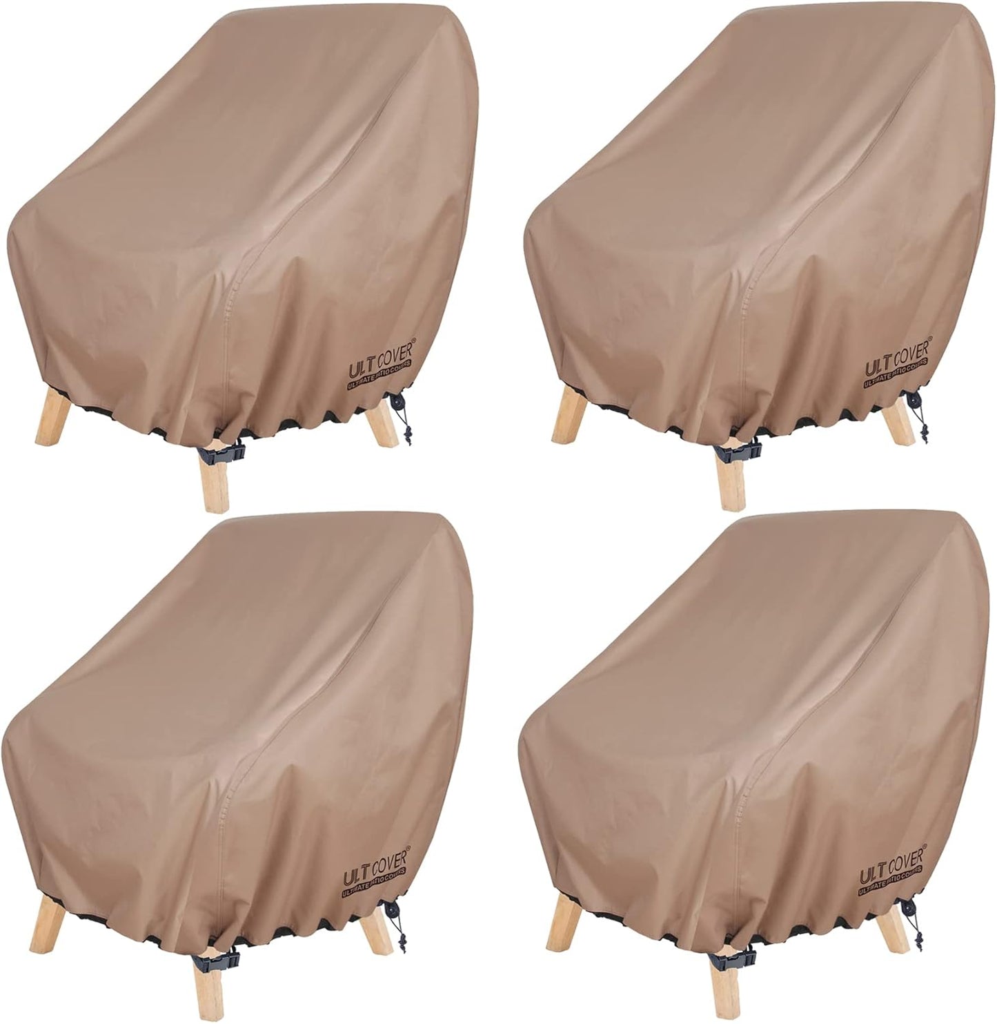 ULTCOVER Waterproof Patio Chair Cover for Outdoor Furniture