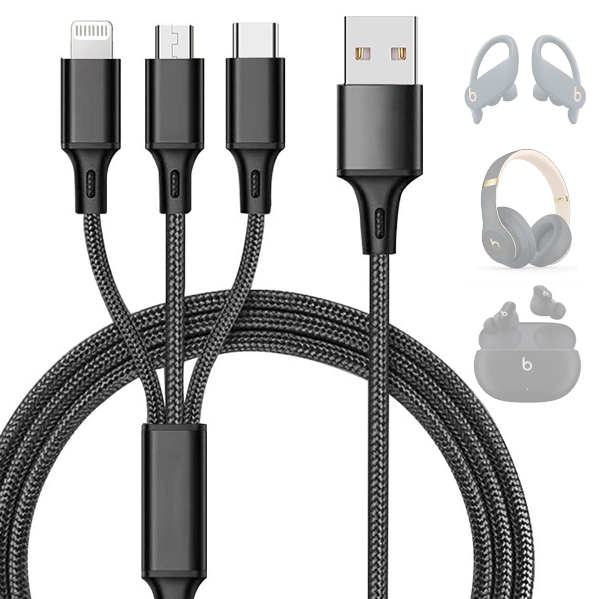 Fast Charging Abysssea Cable for Beats All Series