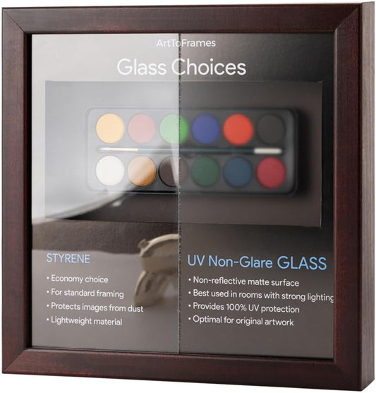 ArtToFrames 12x16 Replacement UV Non-Glare Glass for Frames