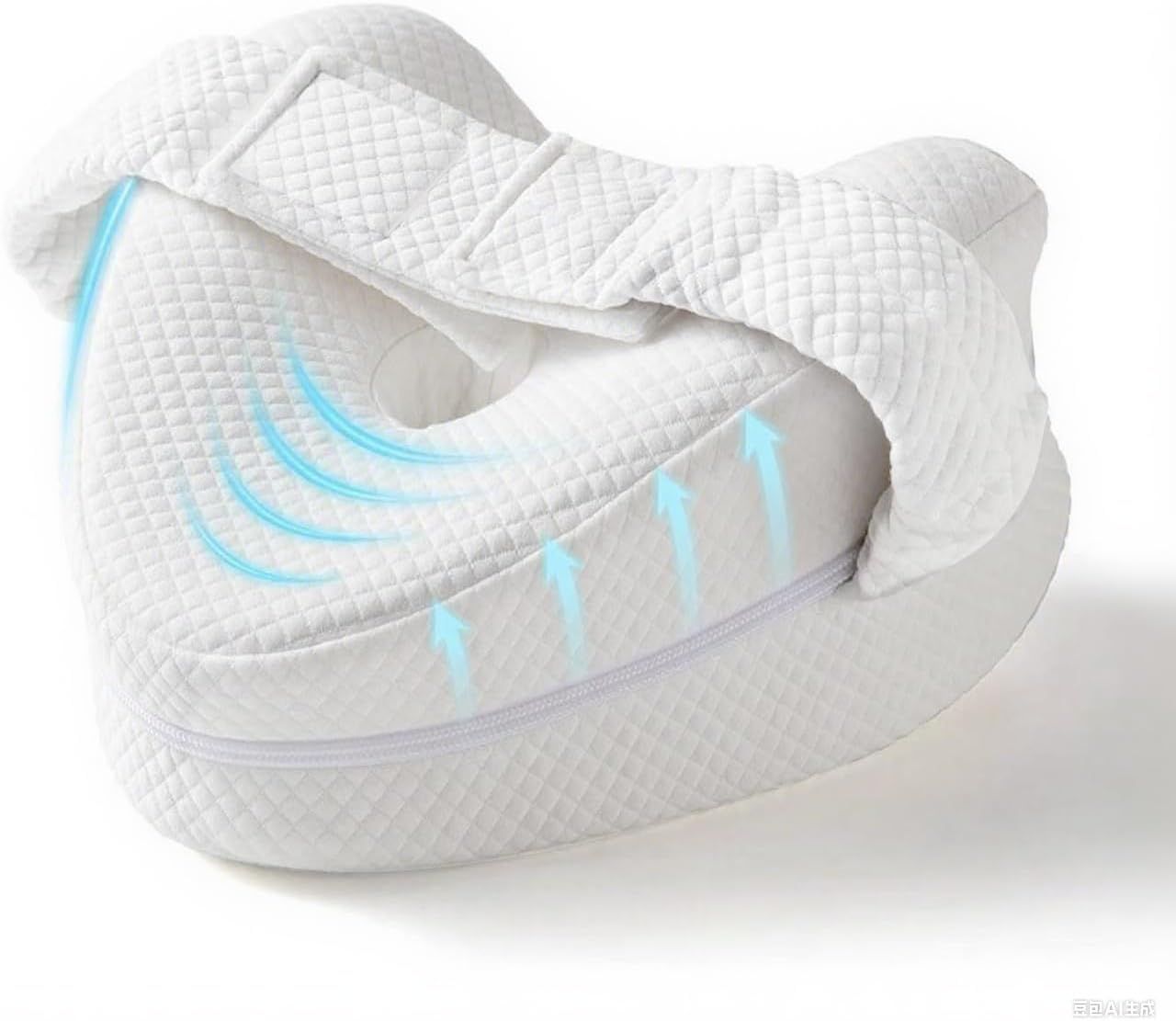 Knee Pillow for Side Sleepers - Sciatica Pain Relief Support