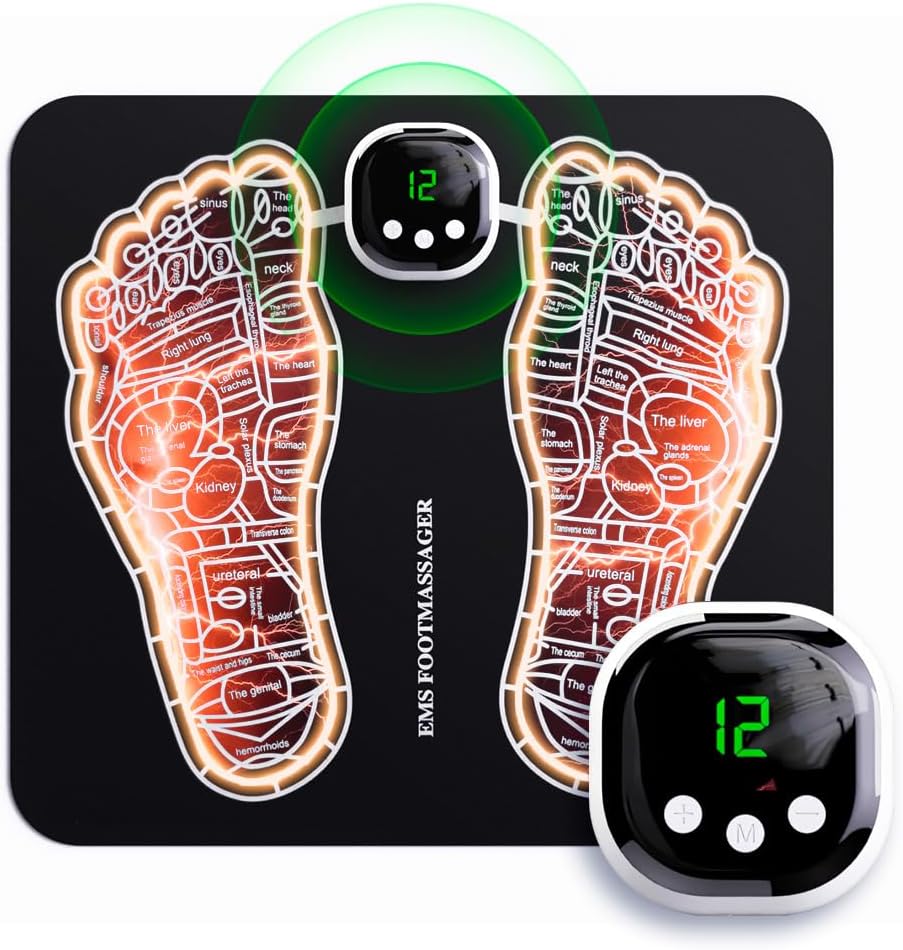 EMS Foot Stimulator for Pain Relief and Muscle Comfort