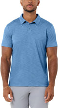 Performance Dri Fit Polo Shirts for Men S-4XL - Quick Dry Comfort