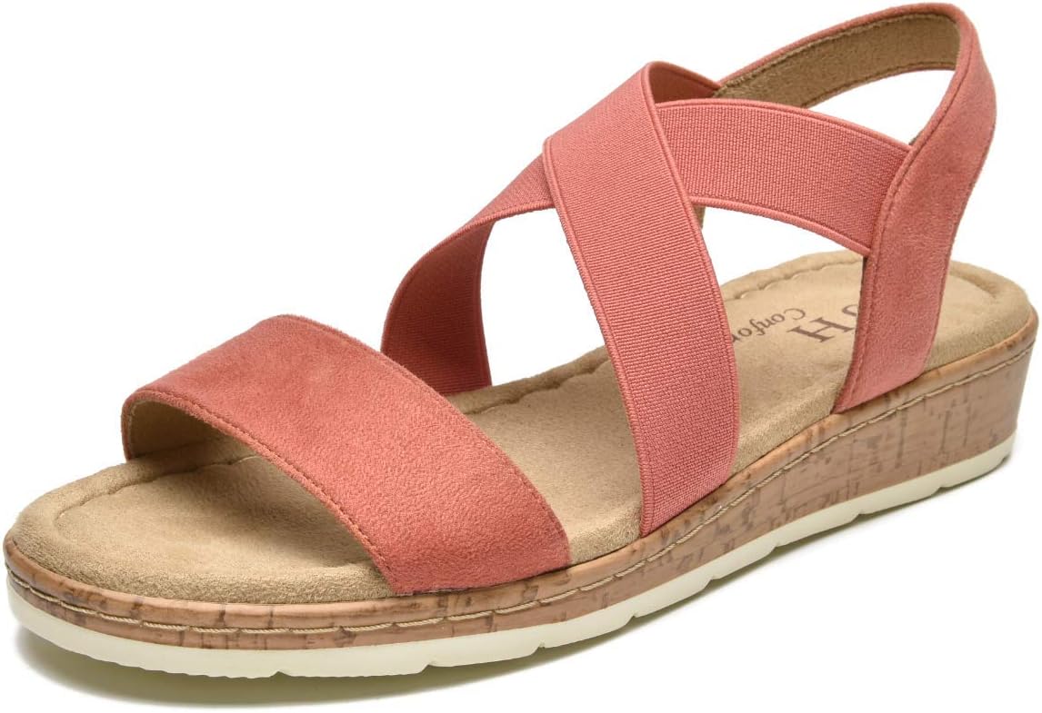 VJH confort Women's Flat Sandals for Stylish Summer Comfort