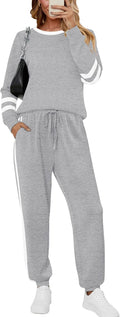 KISSMODA 2 Piece Sets for Women Sweatsuit Casual Tracksuits - Cozy use