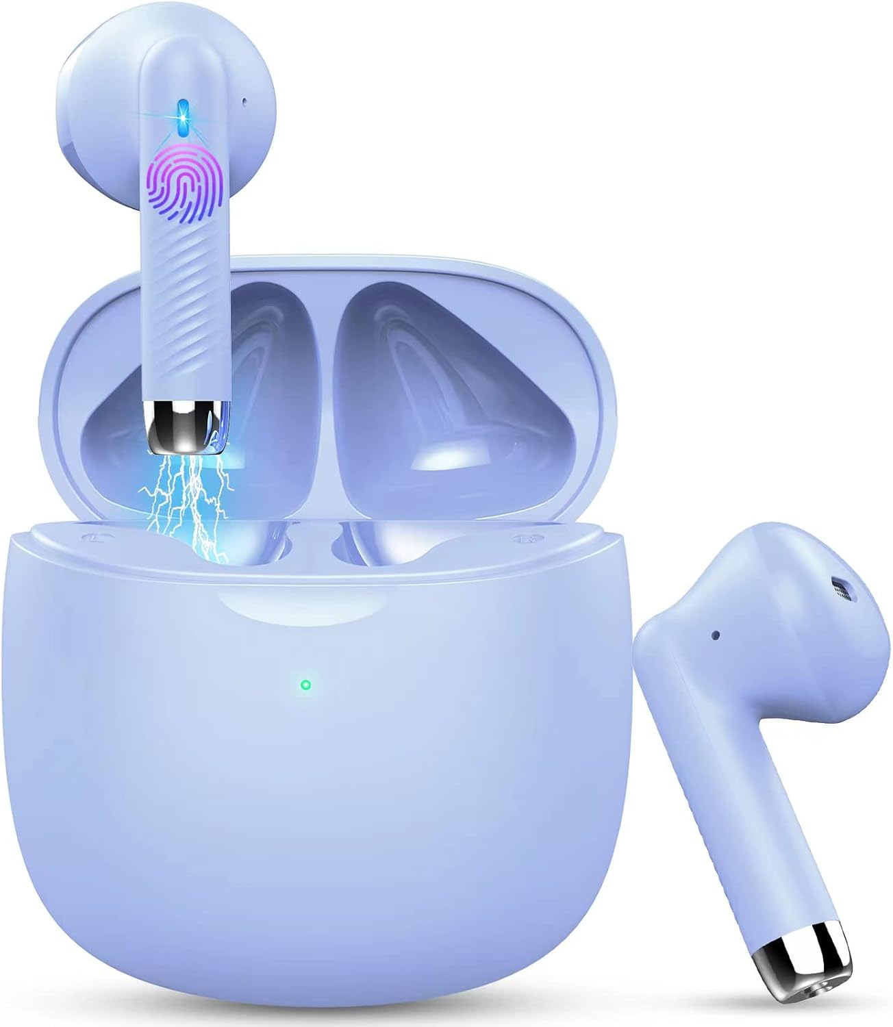 Jxrev Wireless Earbuds - 32H Playtime, IP7 Waterproof, Stereo Bass