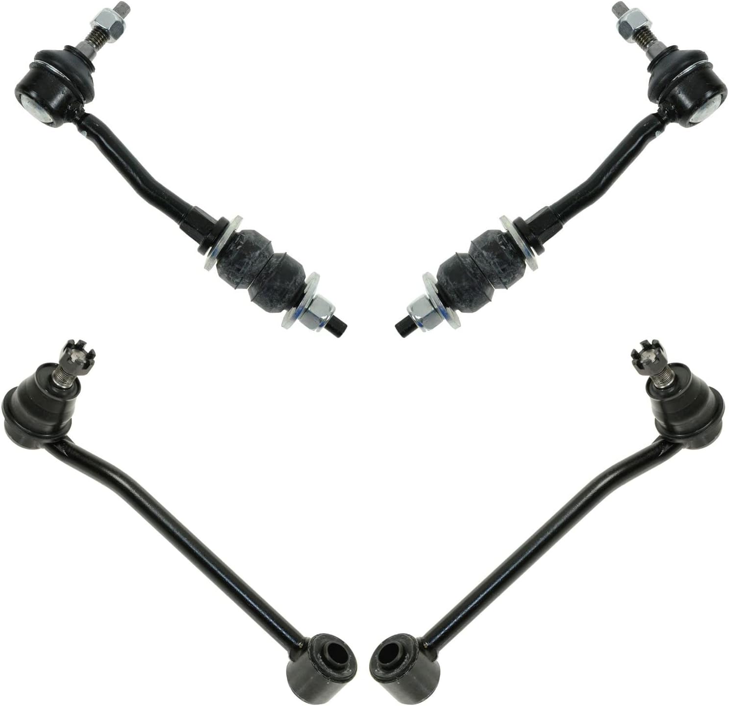 TRQ Front & Rear Sway Bar Stabilizer Link Set for Dodge Durango
