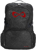 Sparkle Backpack for Cheerleaders Black Glitter Finish - Durable