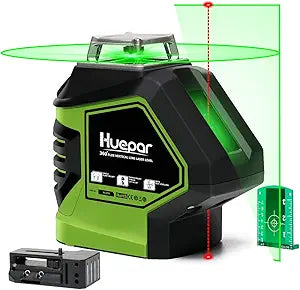 Self-Leveling Green Laser Level with Magnetic Base for Precision