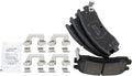 TRQ Rear Posi Ceramic Disc Brake Pads Set for Chevy Buick Pontiac
