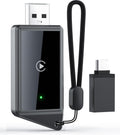 Wireless CarPlay Adapter for iPhone - Dual-Band, No Latency