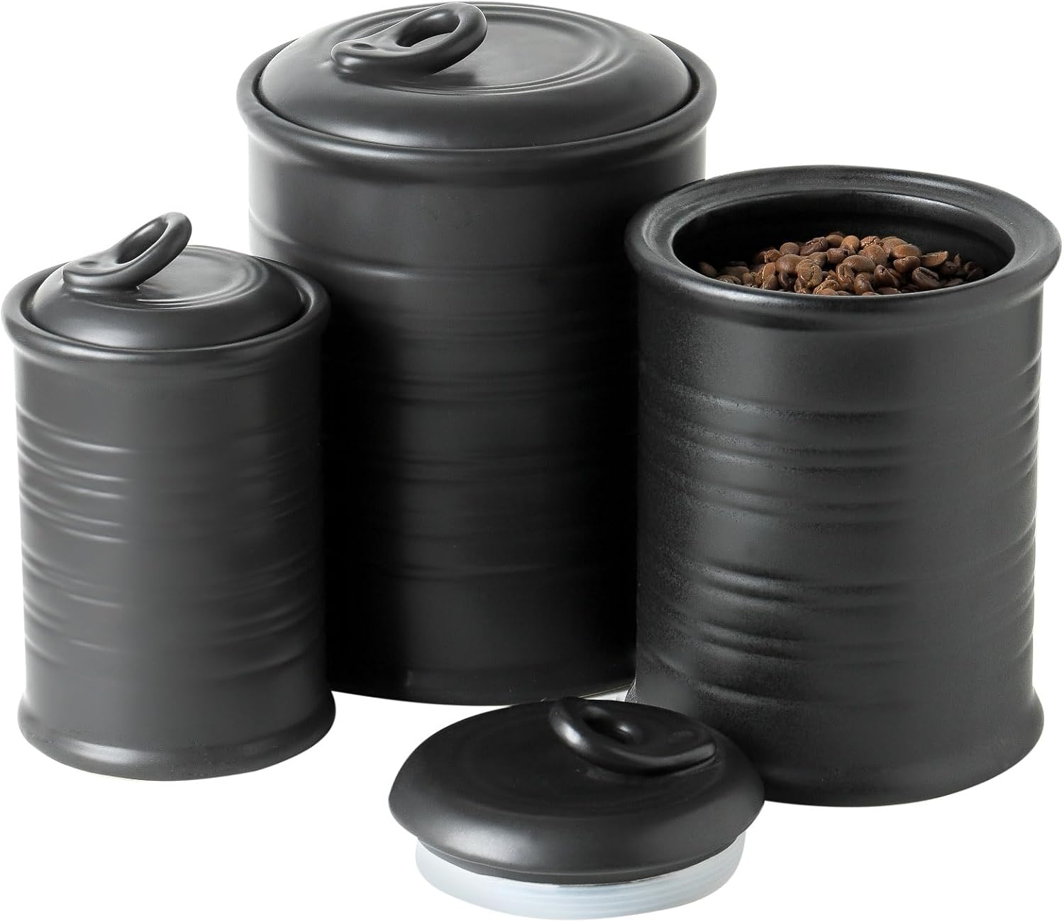 Nihow Food Storage Jar Sets: Stylish Ceramic Canisters for Kitchen