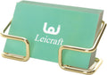 Leicraft Metal Desk Card Holder - Elegant Desk Organization