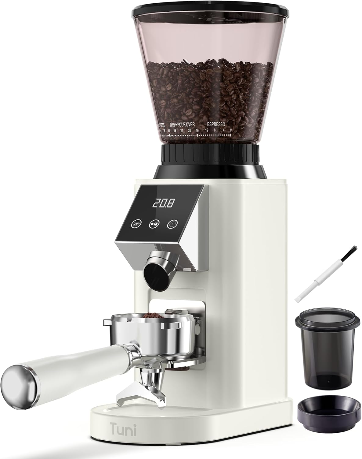 Tuni G1 Conical Burr Coffee Grinder with 48 Grind Settings