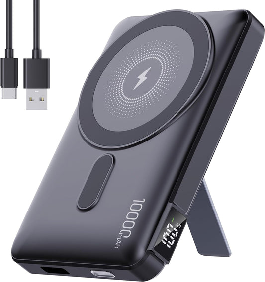 10,000mAh Magnetic Fast Charger for iPhone - Sleek & Powerful