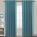 Blackout Curtains Thermal Insulated Panels 52 x 96 in (2 Panels)