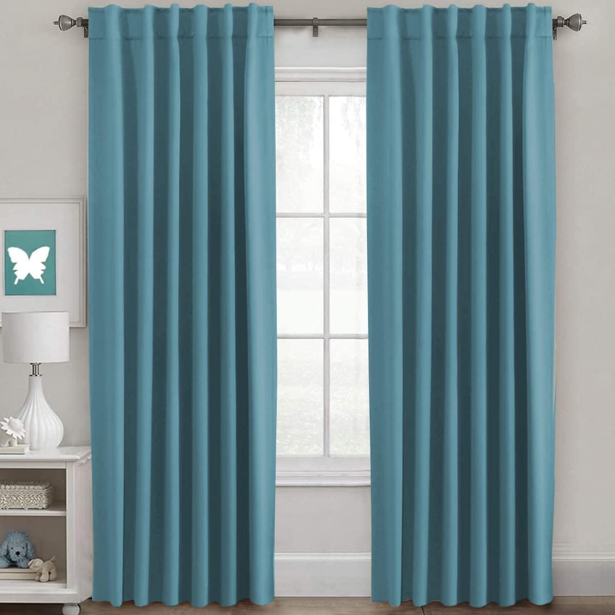 H.VERSAILTEX Blackout Curtains for Room Darkening and Insulation