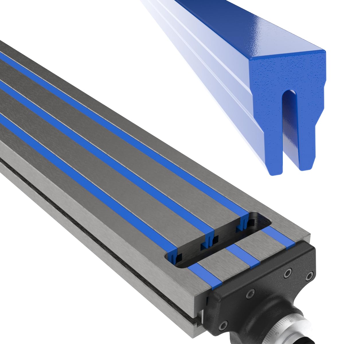 T-Slot Cover 5/8 for Milling Machine - High Temp Silicone Rubber