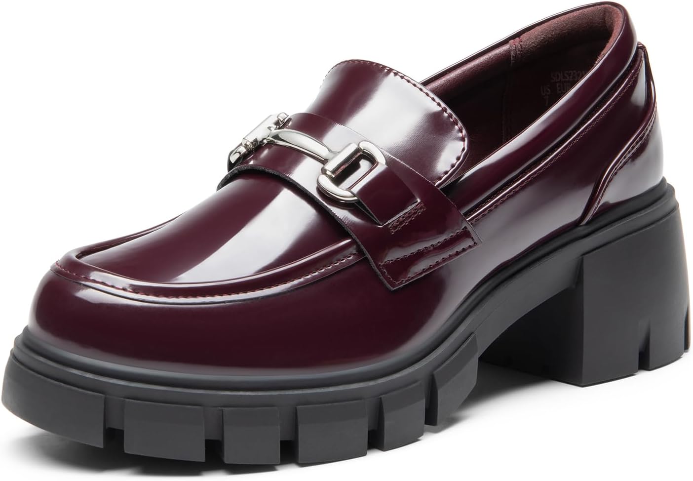 DREAM PAIRS Chunky Loafers for Women - Stylish Slip On Shoes