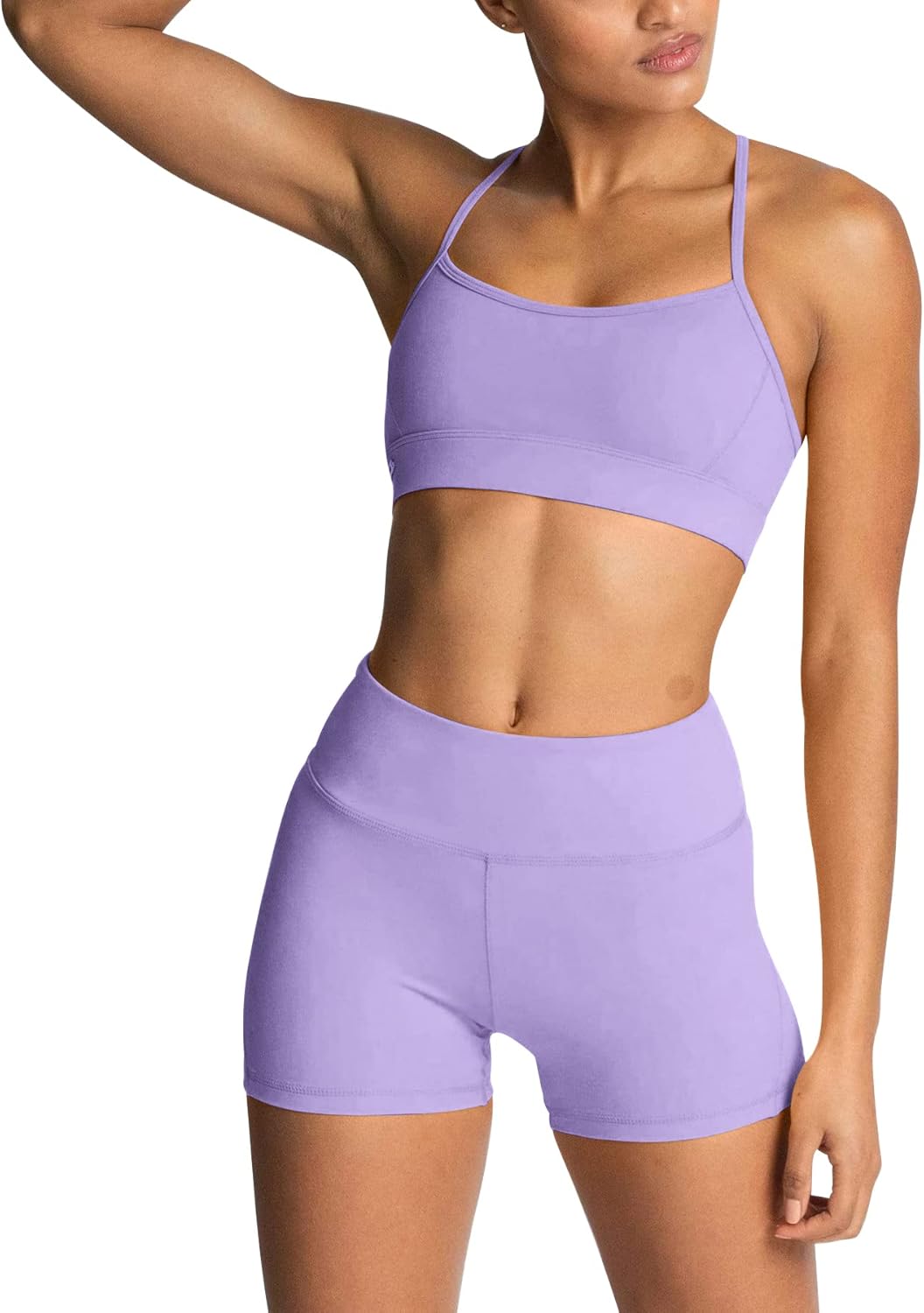 IMEKIS Women's Workout Sets: Stylish Yoga Outfit for Fitness