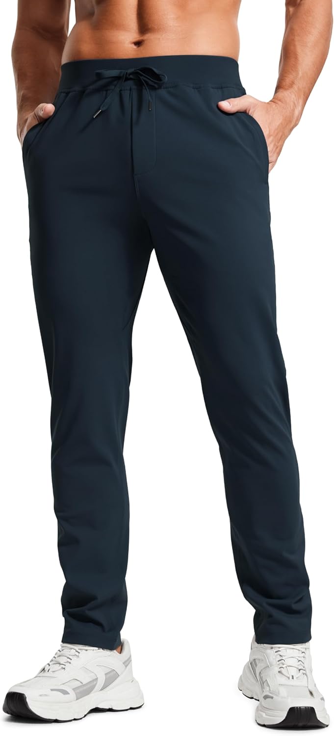 CRZ YOGA 4-Way Stretch Athletic Pants for Men - Perfect Fit