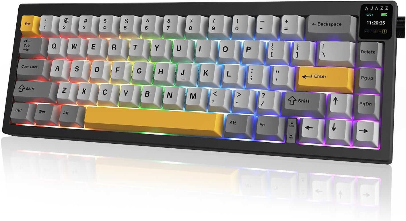 AJAZZ AK650 65% Layout Hot Swappable Gaming Keyboard Review