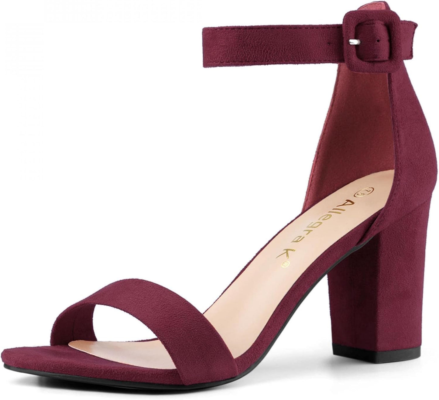 Allegra K Women's Open Toe High Chunky Heel Sandals for All Occasions