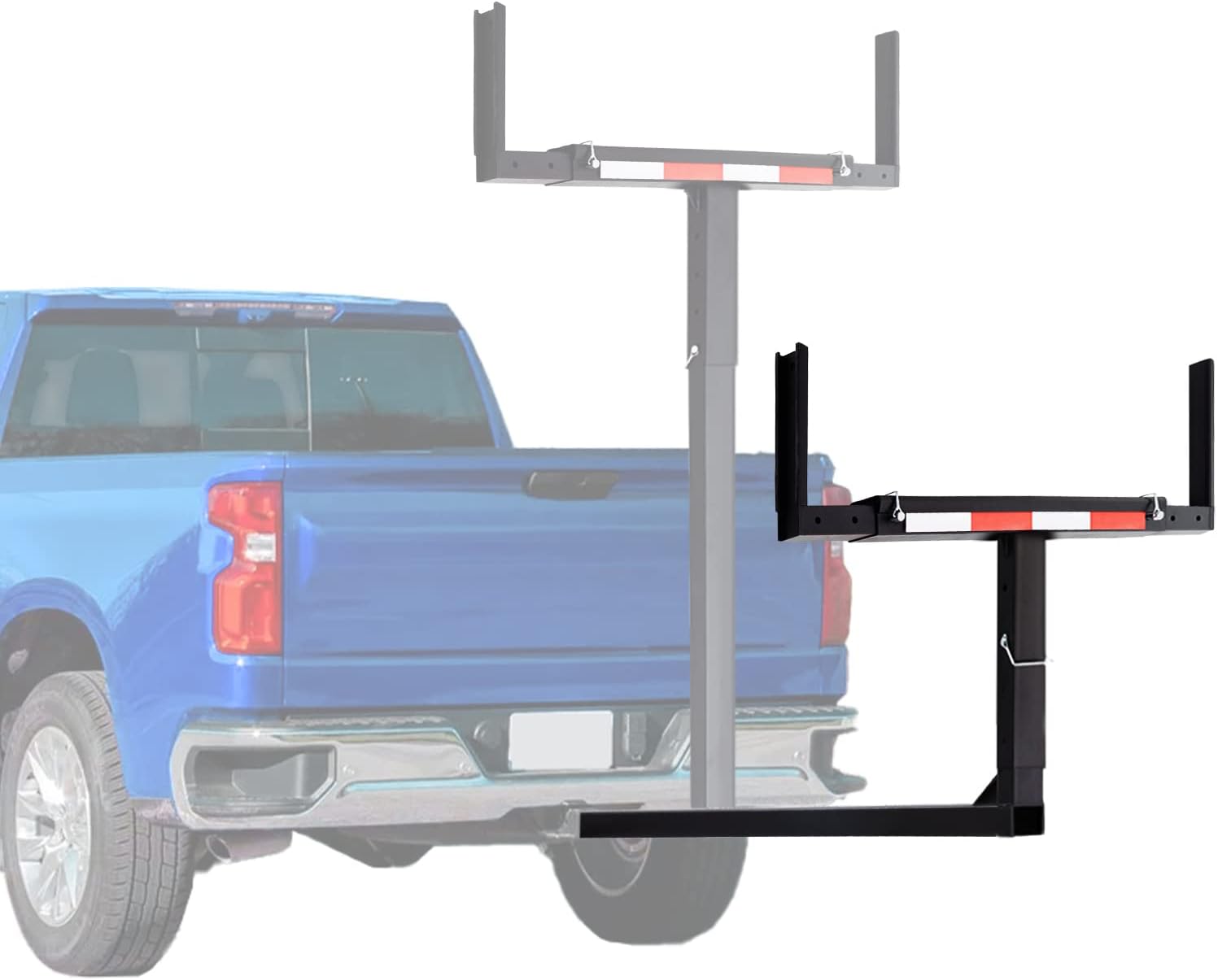 PENSUN Truck Bed Extender for Canoe Kayak Ladder Lumber