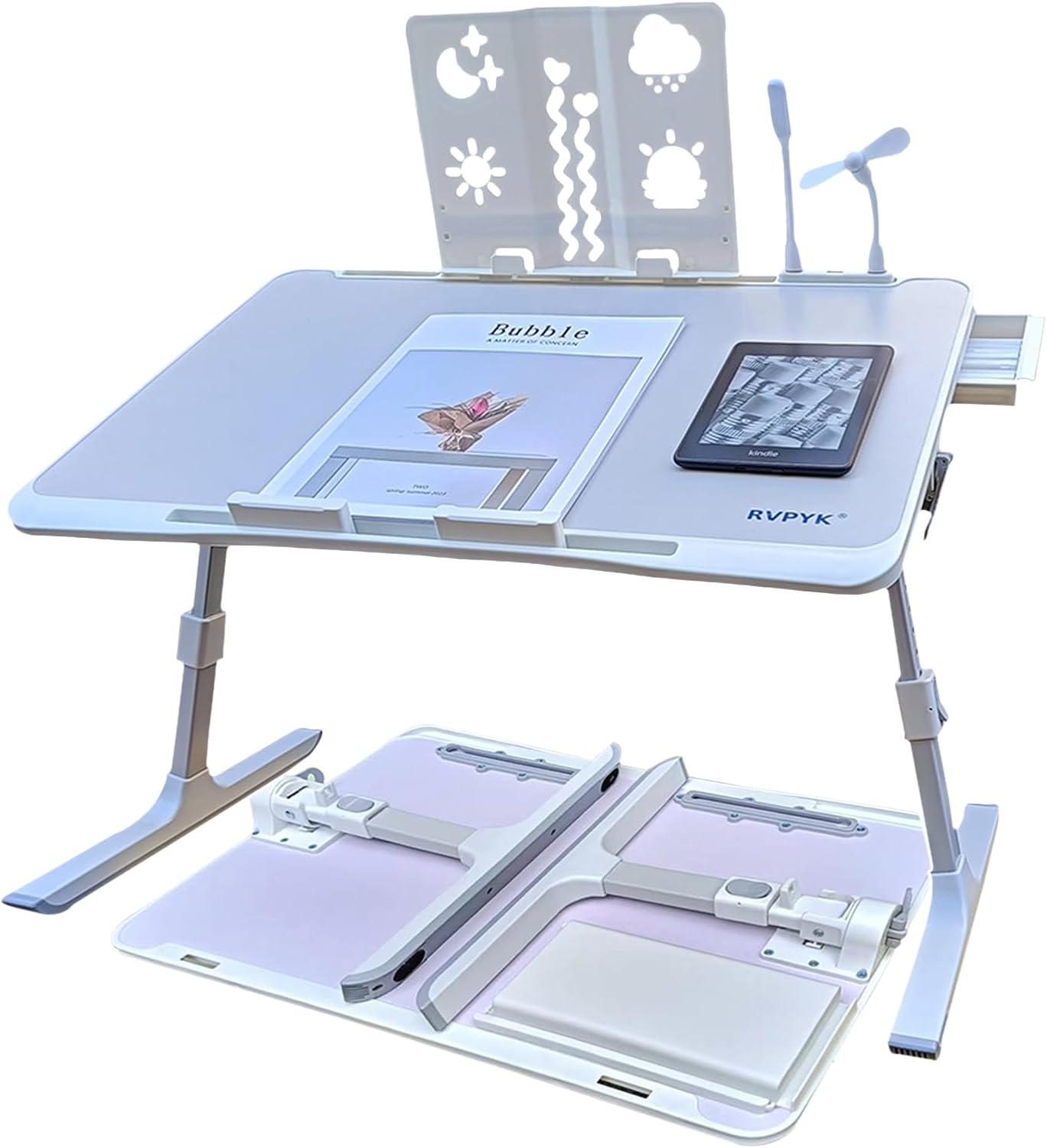 Versatile Laptop Bed Desk - Stay comfy & organized!