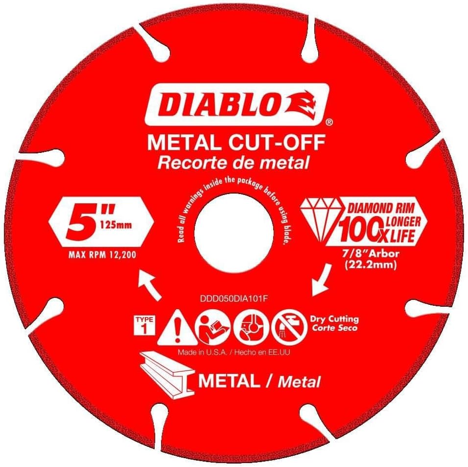 Freud Diablo DB5 Diamond Metal Cutting Disc - Precision Multi-Size