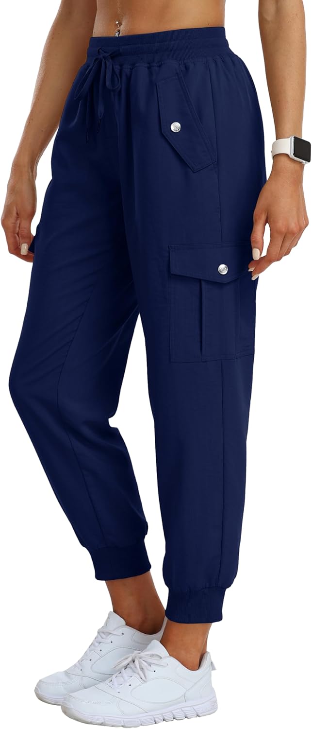 MoFiz Women's Outdoor Cargo Pants for Hiking and Casual Wear