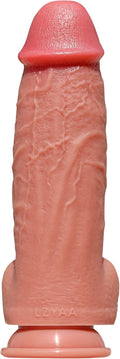 XXXL Realistic Dildo 3.1 in Diameter Double Layer Design - Strong