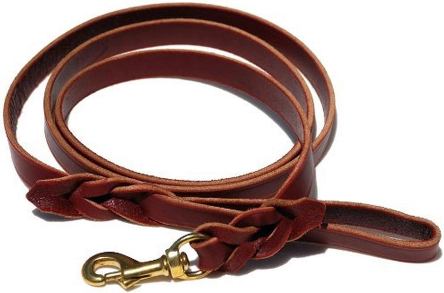 Ray Allen Mfg Signature K9 Braided Leather Leash for Training