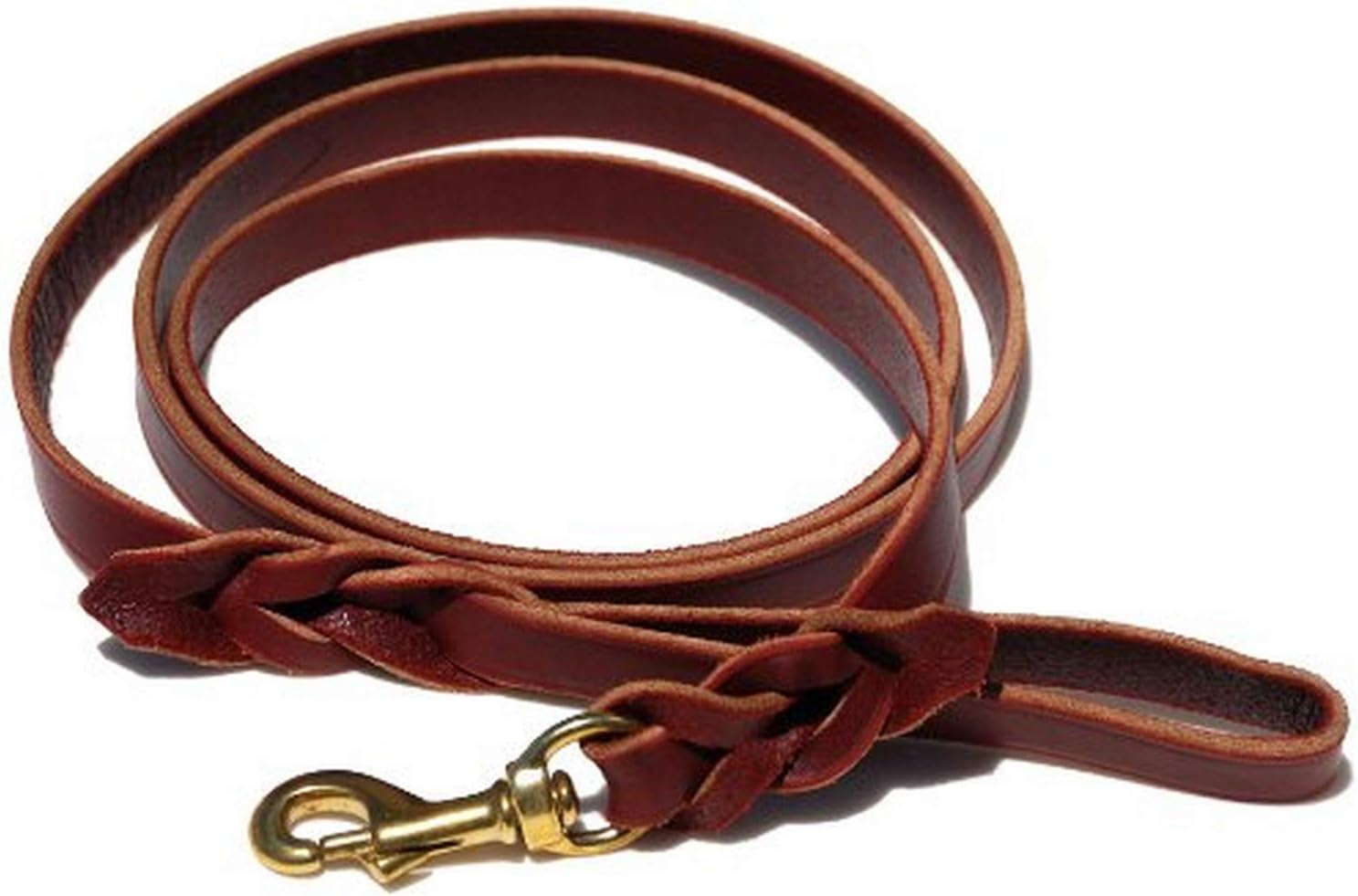 Ray Allen Mfg Signature K9 Braided Leather Leash for Training