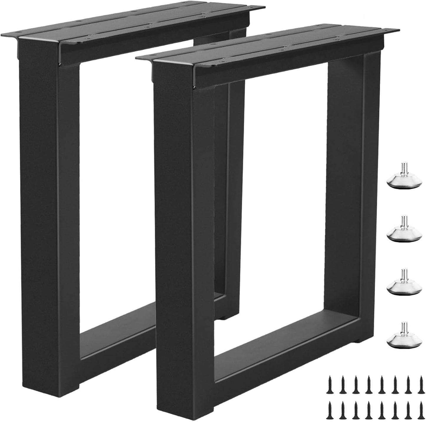 16 Inch Metal Bench Coffee Table Legs for Heavy Duty Use